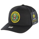 EMB MILITARY TWILL SNAPBACK CURVED CAP
