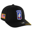 EMB MILITARY TWILL SNAPBACK CURVED CAP