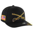 EMB MILITARY TWILL SNAPBACK CURVED CAP