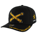 EMB MILITARY TWILL SNAPBACK CURVED CAP