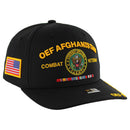 EMB MILITARY TWILL SNAPBACK CURVED CAP