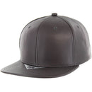 BLANK 6 PANEL PU SNAPBACK CAP