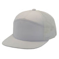 BLANK 7 PANEL MESH TRUCKER SNAPBACK CAP