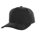 BLANK 5 PANEL COTTON HIGH CROWN SLIGHT CURVE CORDUROY VISOR SNAPBACK