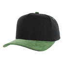 BLANK 5 PANEL COTTON HIGH CROWN SLIGHT CURVE CORDUROY VISOR SNAPBACK