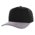 BLANK 5 PANEL COTTON HIGH CROWN SLIGHT CURVE CORDUROY VISOR SNAPBACK