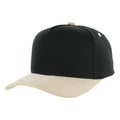 BLANK 5 PANEL COTTON HIGH CROWN SLIGHT CURVE CORDUROY VISOR SNAPBACK