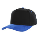 BLANK 5 PANEL COTTON HIGH CROWN SLIGHT CURVE CORDUROY VISOR SNAPBACK