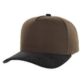 BLANK 5 PANEL COTTON HIGH CROWN SLIGHT CURVE CORDUROY VISOR SNAPBACK