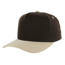 BLANK 5 PANEL COTTON HIGH CROWN SLIGHT CURVE CORDUROY VISOR SNAPBACK