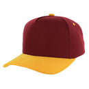 BLANK 5 PANEL COTTON HIGH CROWN SLIGHT CURVE CORDUROY VISOR SNAPBACK