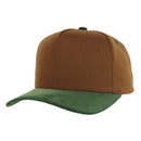 BLANK 5 PANEL COTTON HIGH CROWN SLIGHT CURVE CORDUROY VISOR SNAPBACK