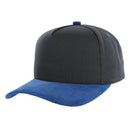 BLANK 5 PANEL COTTON HIGH CROWN SLIGHT CURVE CORDUROY VISOR SNAPBACK
