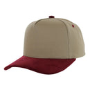 BLANK 5 PANEL COTTON HIGH CROWN SLIGHT CURVE CORDUROY VISOR SNAPBACK