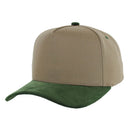 BLANK 5 PANEL COTTON HIGH CROWN SLIGHT CURVE CORDUROY VISOR SNAPBACK