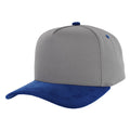 BLANK 5 PANEL COTTON HIGH CROWN SLIGHT CURVE CORDUROY VISOR SNAPBACK