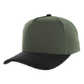 BLANK 5 PANEL COTTON HIGH CROWN SLIGHT CURVE CORDUROY VISOR SNAPBACK
