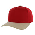 BLANK 5 PANEL COTTON HIGH CROWN SLIGHT CURVE CORDUROY VISOR SNAPBACK