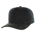 BLANK 5 PANEL CORDUROY HIGH CROWN SUEDE VISOR SNAPBACK
