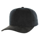 BLANK 5 PANEL CORDUROY HIGH CROWN SUEDE VISOR SNAPBACK