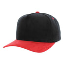 BLANK 5 PANEL CORDUROY HIGH CROWN SUEDE VISOR SNAPBACK