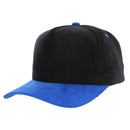 BLANK 5 PANEL CORDUROY HIGH CROWN SUEDE VISOR SNAPBACK