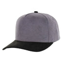 BLANK 5 PANEL CORDUROY HIGH CROWN SUEDE VISOR SNAPBACK