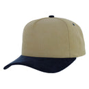 BLANK 5 PANEL CORDUROY HIGH CROWN SUEDE VISOR SNAPBACK
