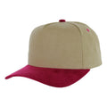 BLANK 5 PANEL CORDUROY HIGH CROWN SUEDE VISOR SNAPBACK