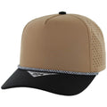 BLANK 5 PANEL ROPE LASER CUT SNAPBACK BALL CAP