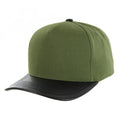BLANK 5 PANEL COTTON HIGH PRO SHAPE PU VISOR