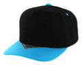 BLANK COTTON 5 PANEL SNAPBACK BALL CAP