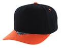 BLANK COTTON 5 PANEL SNAPBACK BALL CAP