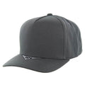 BLANK COTTON 5 PANEL SNAPBACK BALL CAP