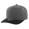 BLANK COTTON 5 PANEL SNAPBACK BALL CAP