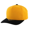 BLANK COTTON 5 PANEL SNAPBACK BALL CAP