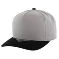 BLANK COTTON 5 PANEL SNAPBACK BALL CAP