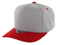 BLANK COTTON 5 PANEL SNAPBACK BALL CAP