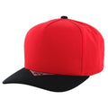 BLANK COTTON 5 PANEL SNAPBACK BALL CAP