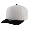 BLANK COTTON 5 PANEL SNAPBACK BALL CAP