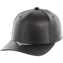 BLANK 6 PANEL PU SNAPBACK BALL CAP