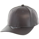 BLANK 6 PANEL PU SNAPBACK BALL CAP