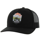 MOOSE EMBROIDERY PATCH TRUCKER
