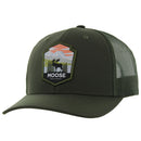 MOOSE EMBROIDERY PATCH TRUCKER