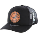 RUBBER PATCH 6-PANEL TRUCKER SNAPBACK CAP