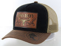 COWBOY PATCH TRUCKER SNAPBACK