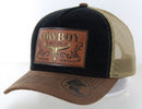 COWBOY PATCH TRUCKER SNAPBACK