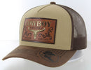 COWBOY PATCH TRUCKER SNAPBACK