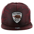 CALI BEAR PATCH NYLON SNAPBACK