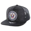 USA PATCH FLAT VISOR TRUCKER